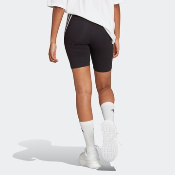 ADIDAS SPORTSWEAR Skinny Workout Pants 'Future Icons 3-Stripes Bike' in Black