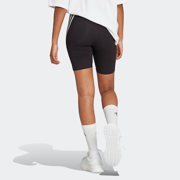 ADIDAS SPORTSWEAR - Skinny Calças de desporto 'Future Icons 3-Stripes Bike' em preto