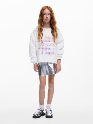 Desigual Μπλούζα φούτερ σε λευκό