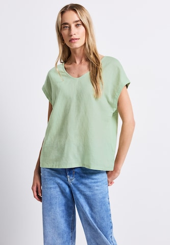 STREET ONE Bluse in Grün: Vorderseite