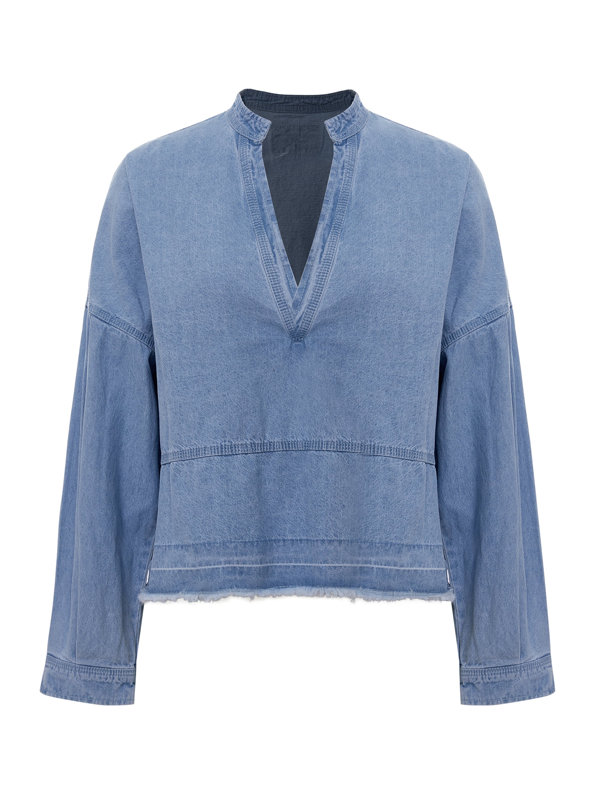 Imily Bela Pluus, värv sinine: eest vaates