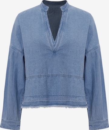 Imily Bela Blouse in Blauw: voorkant