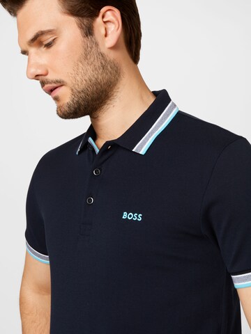 BOSS Poloshirt 'Paddy' in Blau