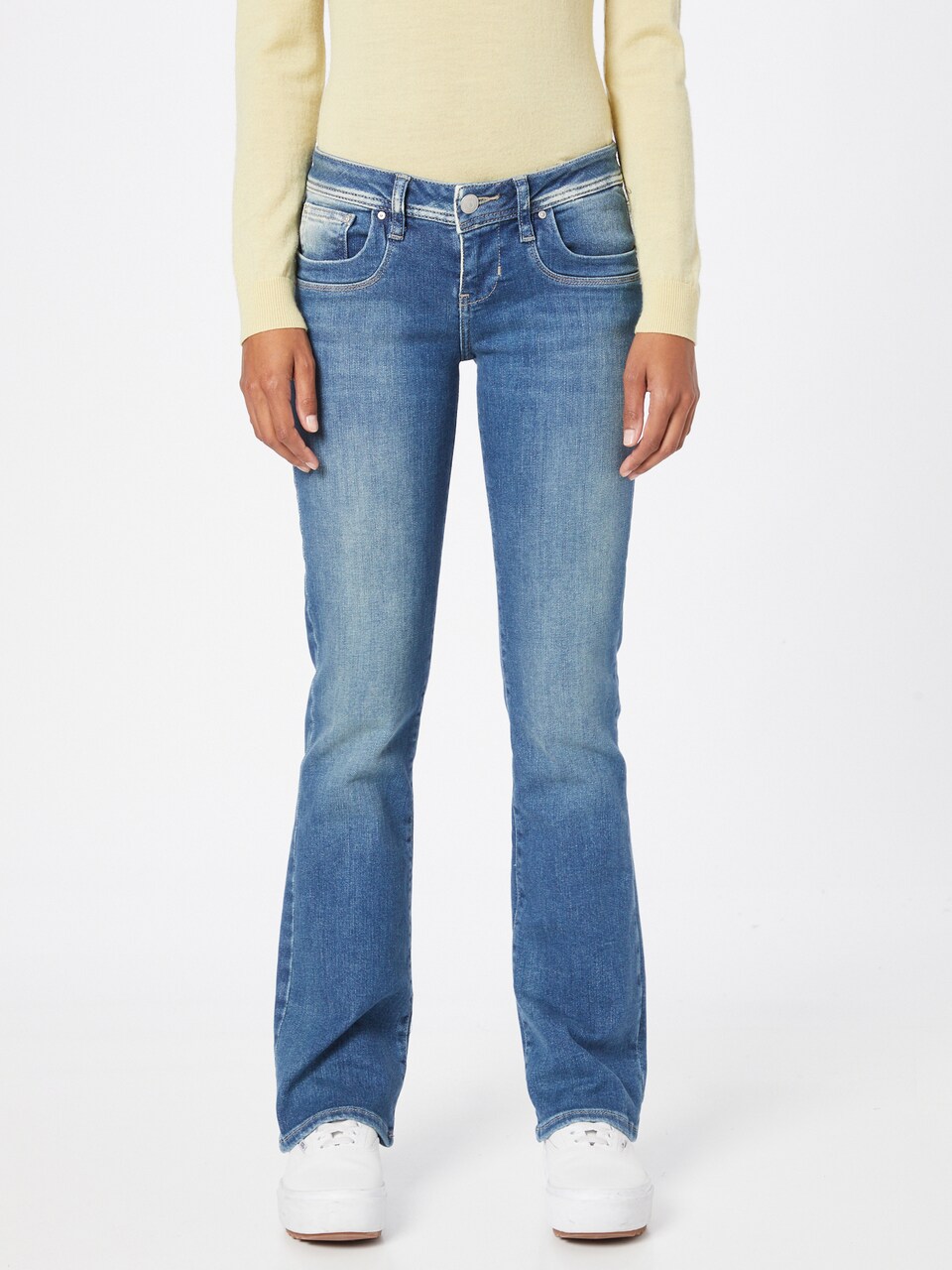 Jeans Femme LTB Valerie - Taille 24W/36L - Blue Lapis Wash - Coupe Classique Décontractée