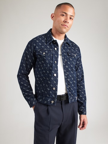 GUESS Between-Season Jacket in Blue: front