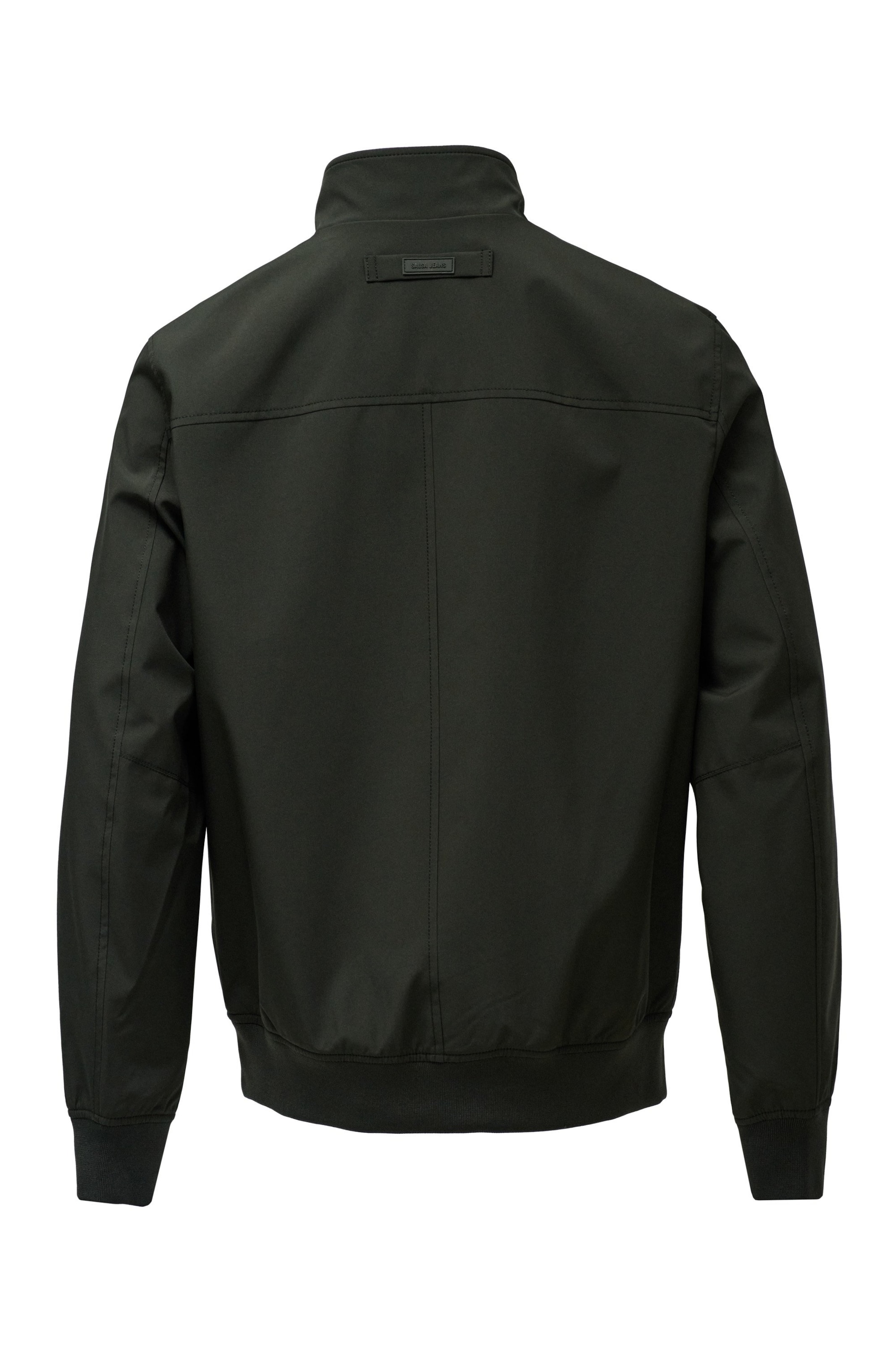 Salsa Jeans Tussenjas in Groen