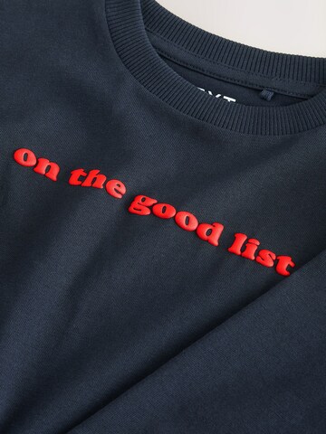 T-Shirt Next en bleu