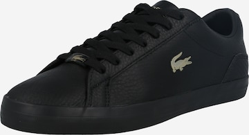 LACOSTE Platform trainers 'LEROND' in Black: front