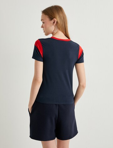 Koton T-Shirt in Blau
