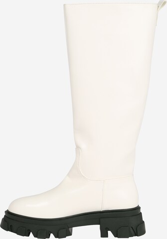 Public Desire Boots 'ELENA' in White