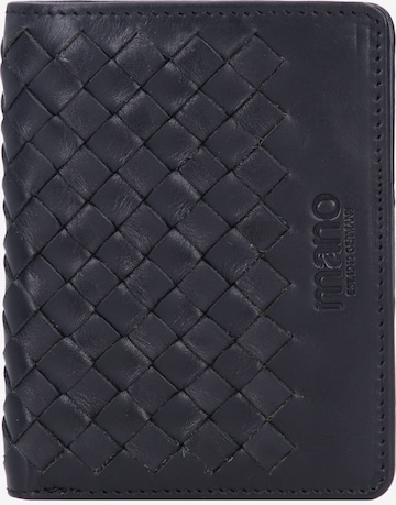 mano Wallet 'Don Luca' in Blue: front