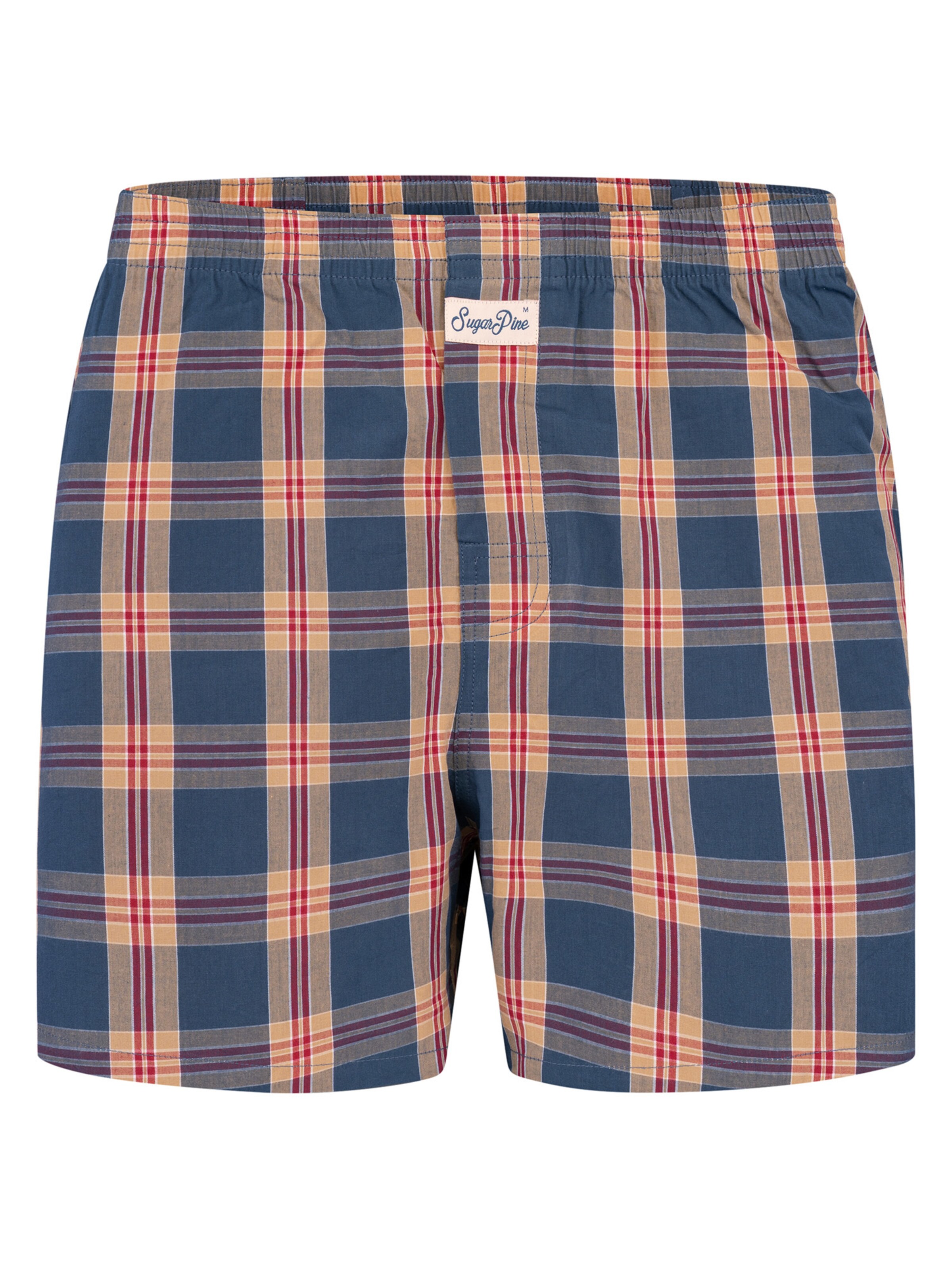 Boxers ' Mix Karos ' Sugar Pine en bleu