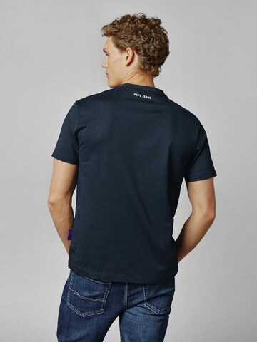 Red Bull Racing x Pepe Jeans Shirt in Blau