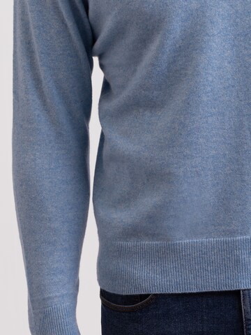 CASH-MERE.CH Pullover i blå