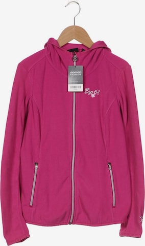 ESPRIT Sweatshirt & Zip-Up Hoodie in S in Pink: front