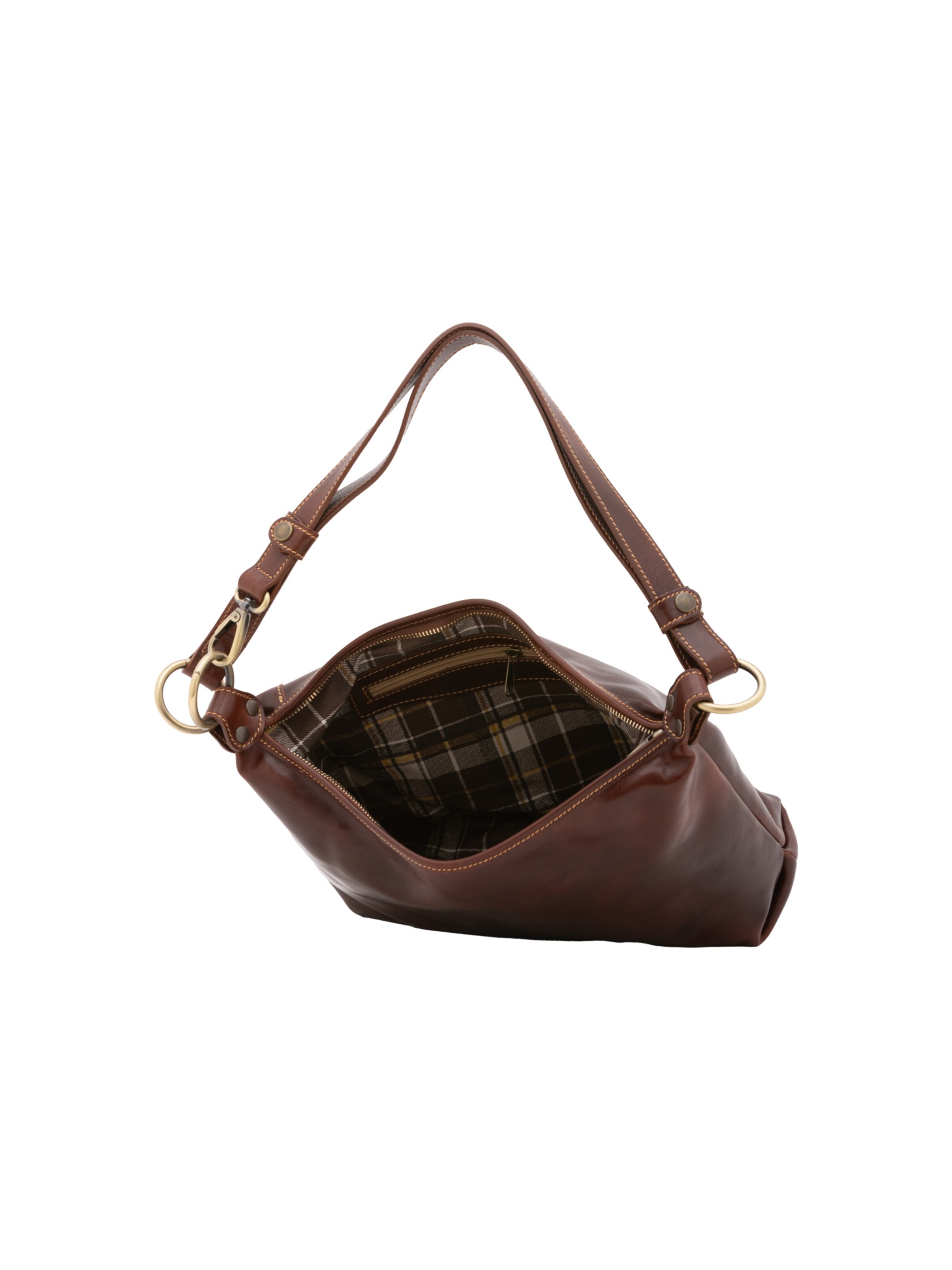 Viola Castellani Schultertasche in Braun