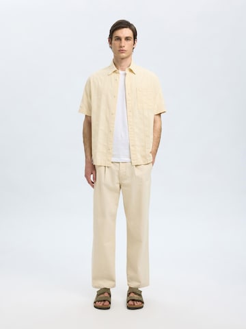 Comfort fit Camicia di SELECTED in beige