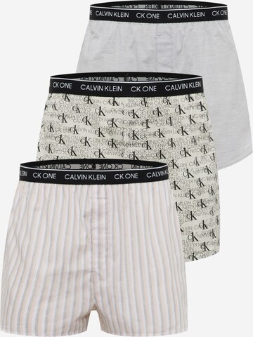 Calvin Klein Underwear Štandardný strih Boxerky - Sivá: predná strana