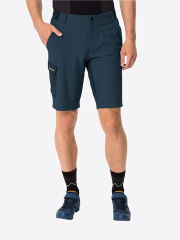 VAUDE Regular Workout Pants 'Tremalzo IV' in Blue: front