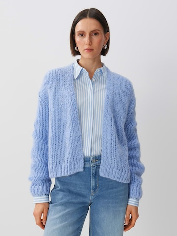 Someday Knit cardigan 'Talvia' in Blue: front
