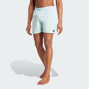 ADIDAS PERFORMANCE Swimming Trunks in Green: front