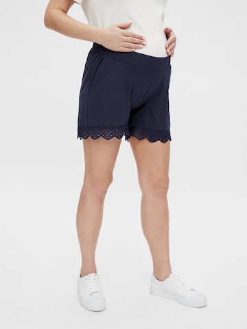 MAMALICIOUS Regular Shorts 'Maya' in Blau: predná strana