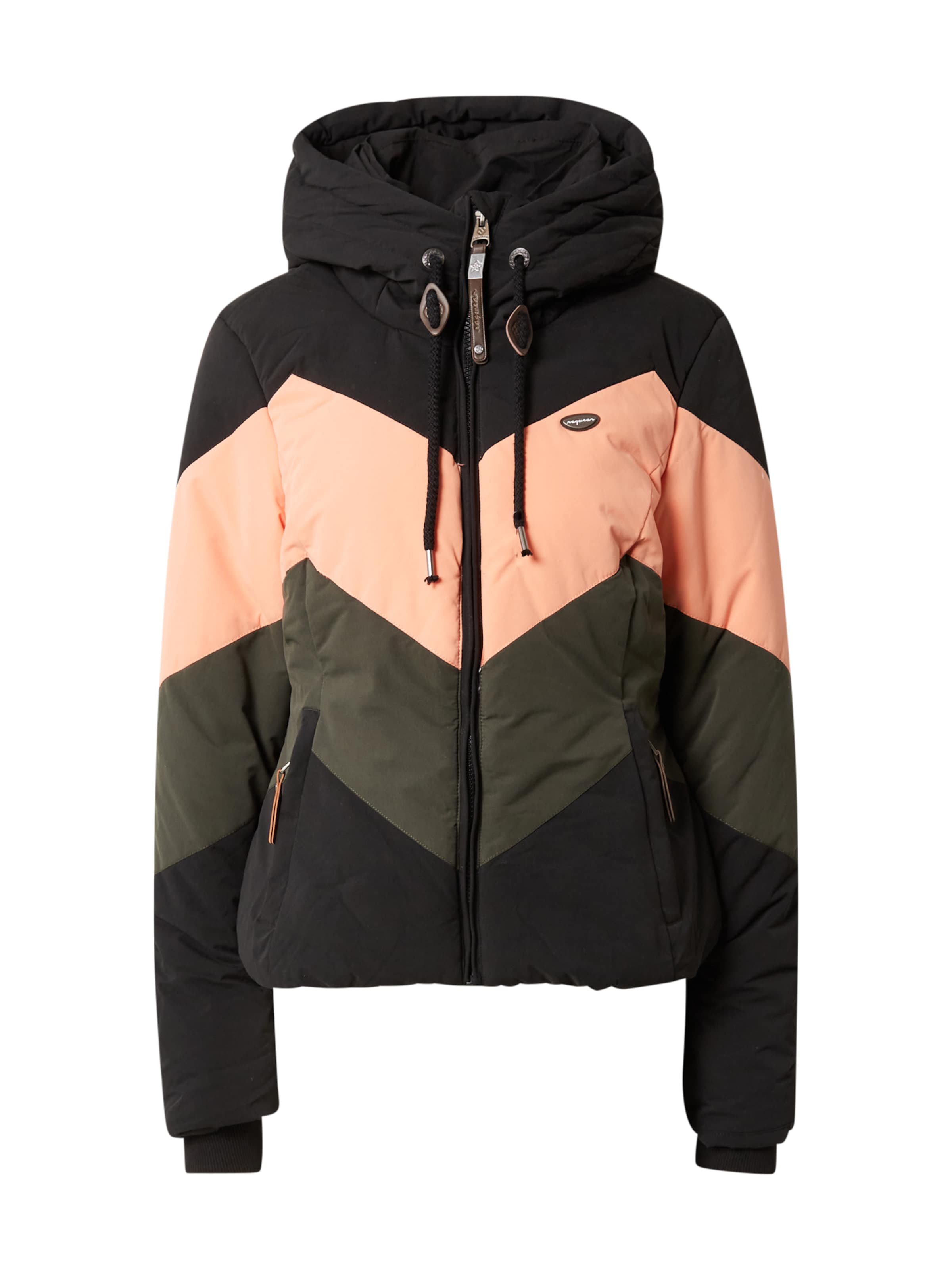 Ragwear Зимно яке 'Novva' в черно: отпред