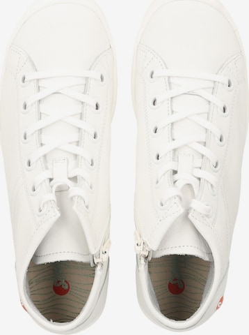 Softinos High-Top Sneakers in White