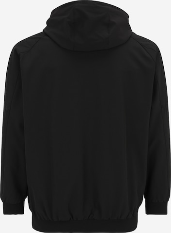 Jack & Jones Plus - Chaqueta de entretiempo 'TRACK' en negro