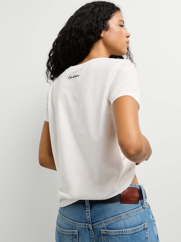 T-shirt Pepe Jeans en blanc