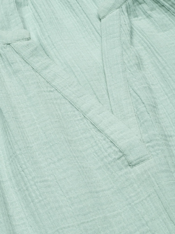 Cellbes of Sweden Tunika aus zerknitterter Baumwolle in Blau