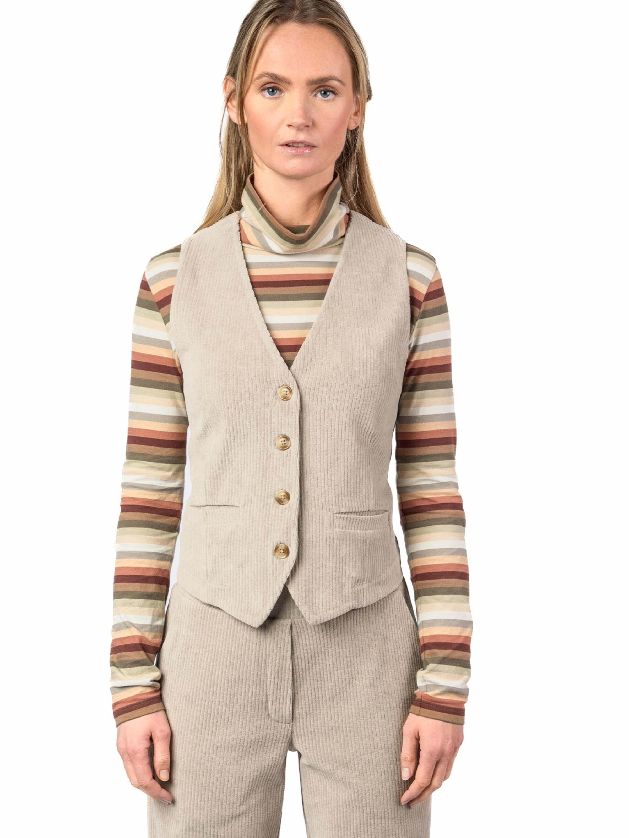 Living Crafts Weste 'SABRIN'‌‌‌‌‌‌‌‌‌ in Beige