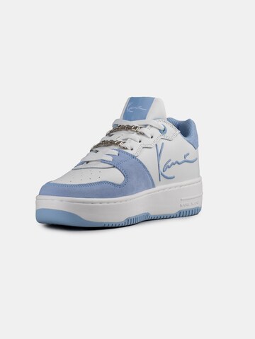 Baskets basses '89 Up' Karl Kani en blanc