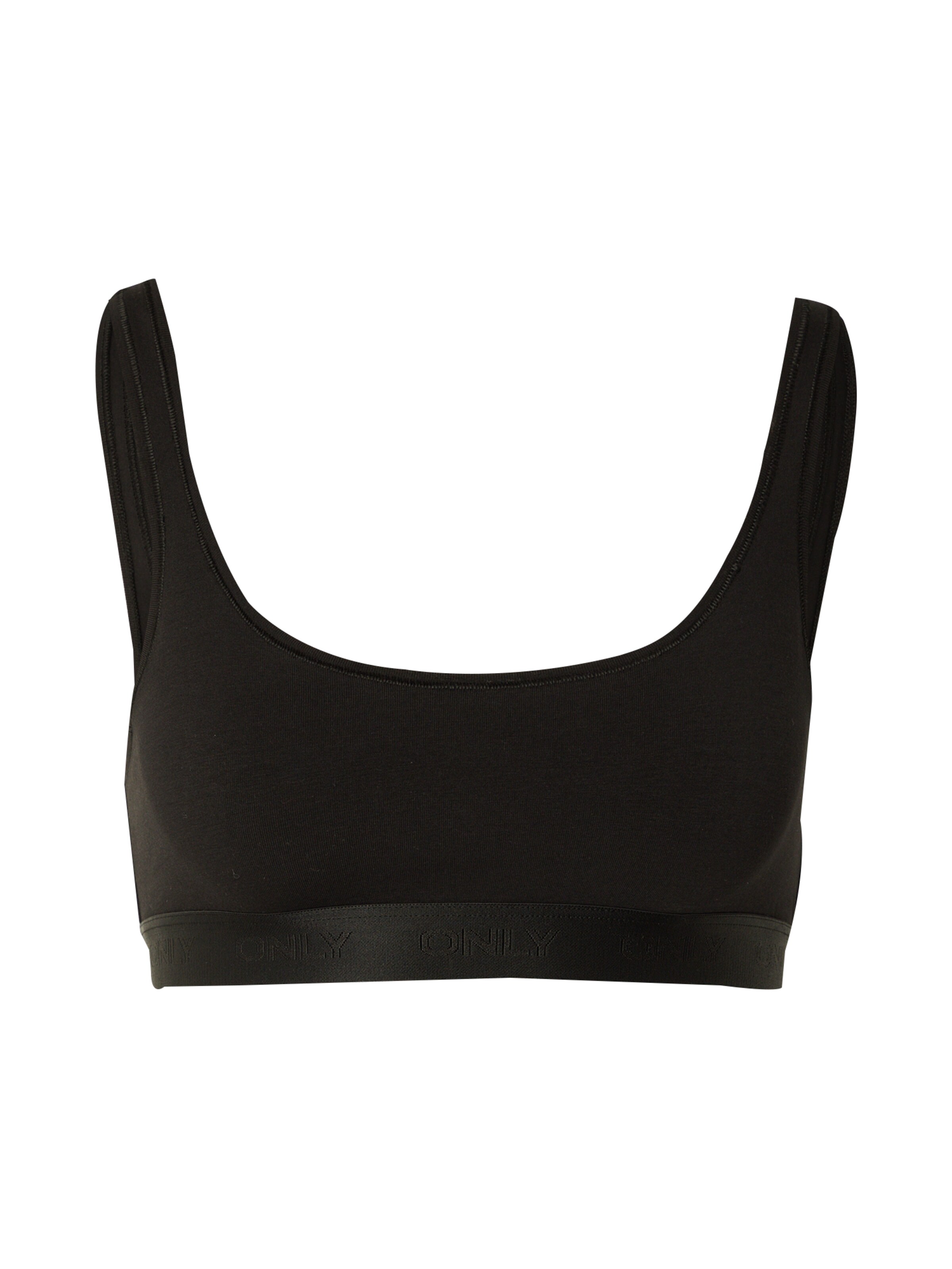 ONLY Korzet Podprsenka 'ONLCOOL' - Čierna: predná strana