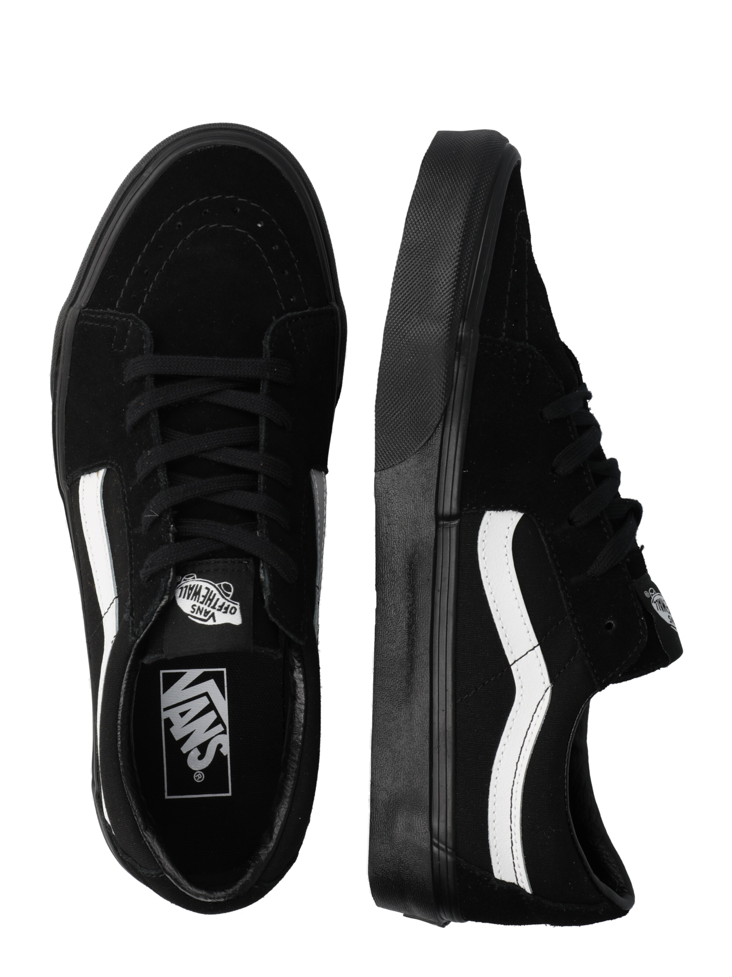 VANS Rövid szárú sportcipők 'SK8' - fekete