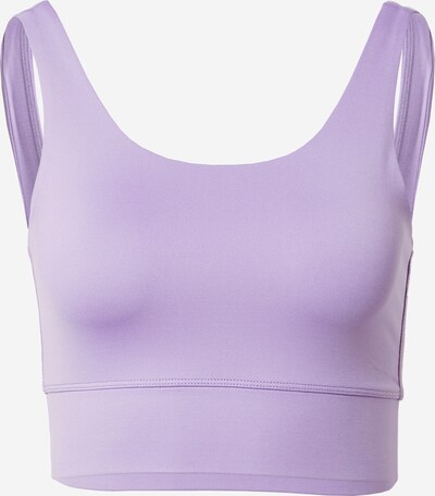 Hey Honey Soutien-gorge de sport 'Verbana' en violet pastel, Vue avec produit