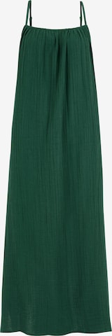 Cellbes of Sweden Strandkleid aus zerknitterter Baumwolle in Grün: Vorderseite