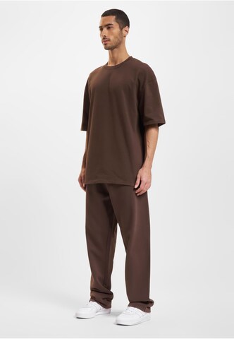 DEF - Loosefit Pantalón en marrón