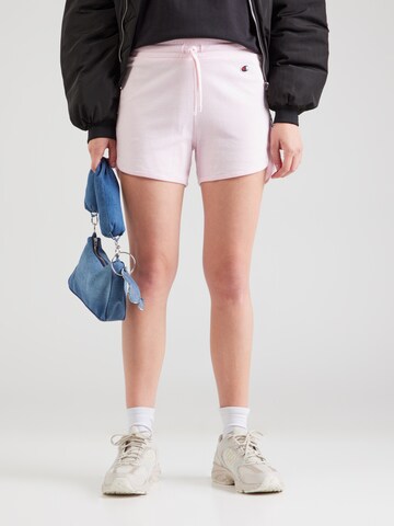 regular Pantaloni di Champion Authentic Athletic Apparel in rosa: frontale