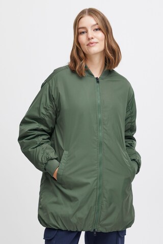 Oxmo Between-Season Jacket 'Camille' in Green: front