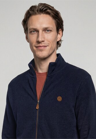 INDICODE JEANS Kardigan 'Salupe' w kolorze niebieski