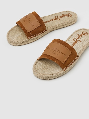 Pepe Jeans Mules 'Siva Berry' in Beige