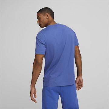 PUMA Функционална тениска 'Essentials' в синьо