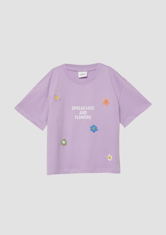 T-Shirt s.Oliver en violet