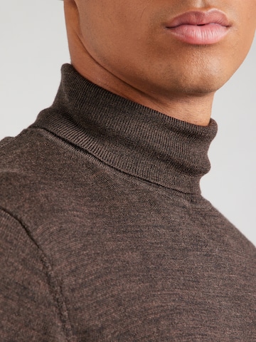 JACK & JONES - Pullover 'JPRMARK' em castanho