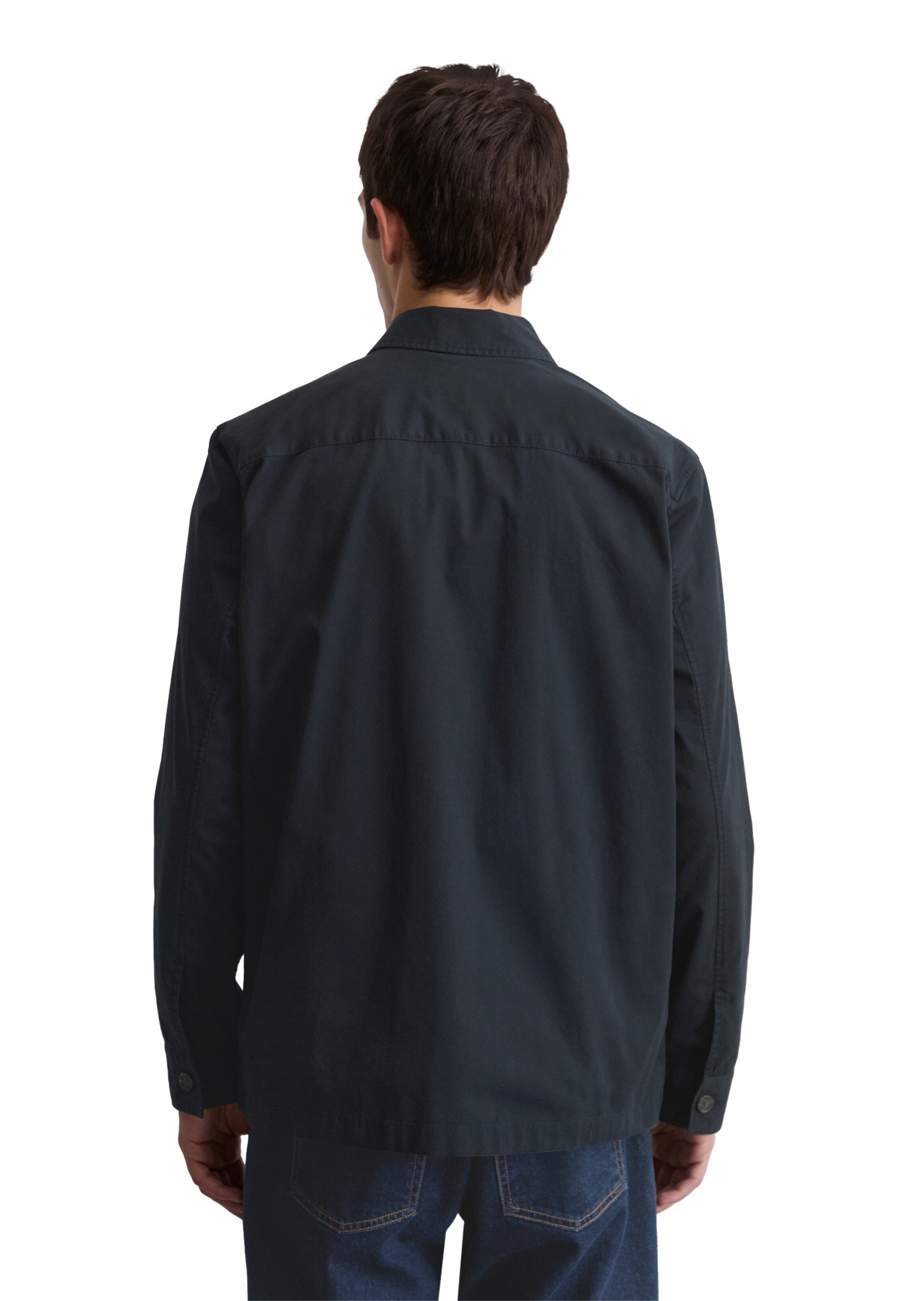 Marc O'Polo Comfort fit Overhemd in Blauw