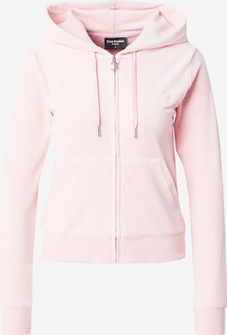 Giacca di felpa 'ROBERTSON' di Juicy Couture in rosa: frontale