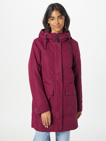 ICEPEAK - Chaqueta de montaña 'ALPENA' en rojo: frente