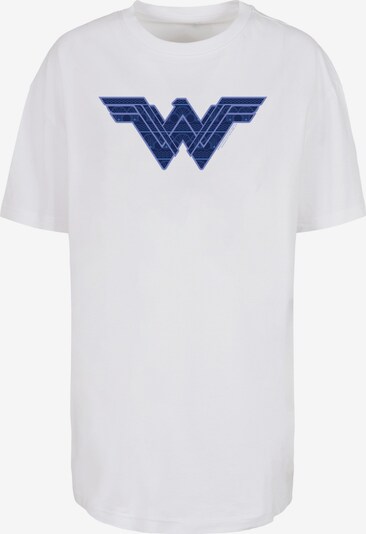 F4NT4STIC Shirt 'DC Comics Wonder Woman' in blau / hellblau / weiß, Produktansicht