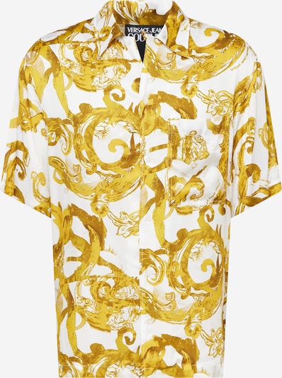 Versace Jeans Couture Camisa 'BOWLING' em ouro / branco, Vista do produto